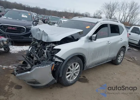 2020 Nissan Rogue Sv Fwd z USA, uszkodzony, nr VIN KNMAT2MT0LP533036